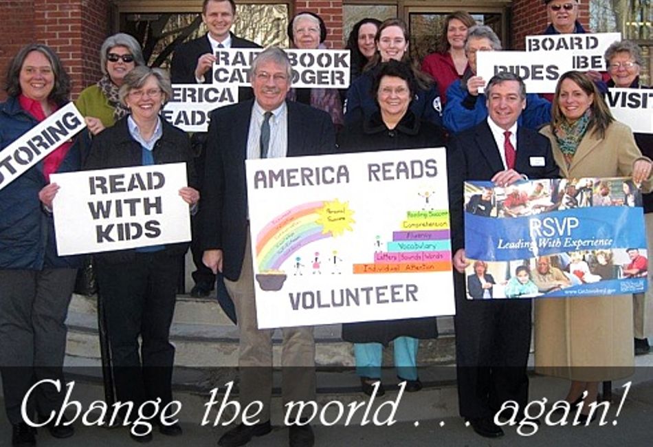 Volunteering - Teaching Reading - Elder Services